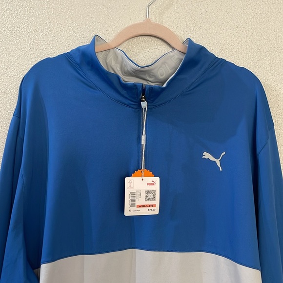 NWT Puma Golf Gamer Colorblock 1/4 Zip Pullover Size 3XL - Picture 3 of 8